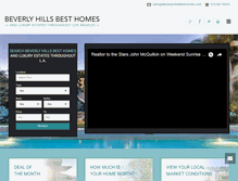 Tablet Screenshot of beverlyhillsbesthomes.com